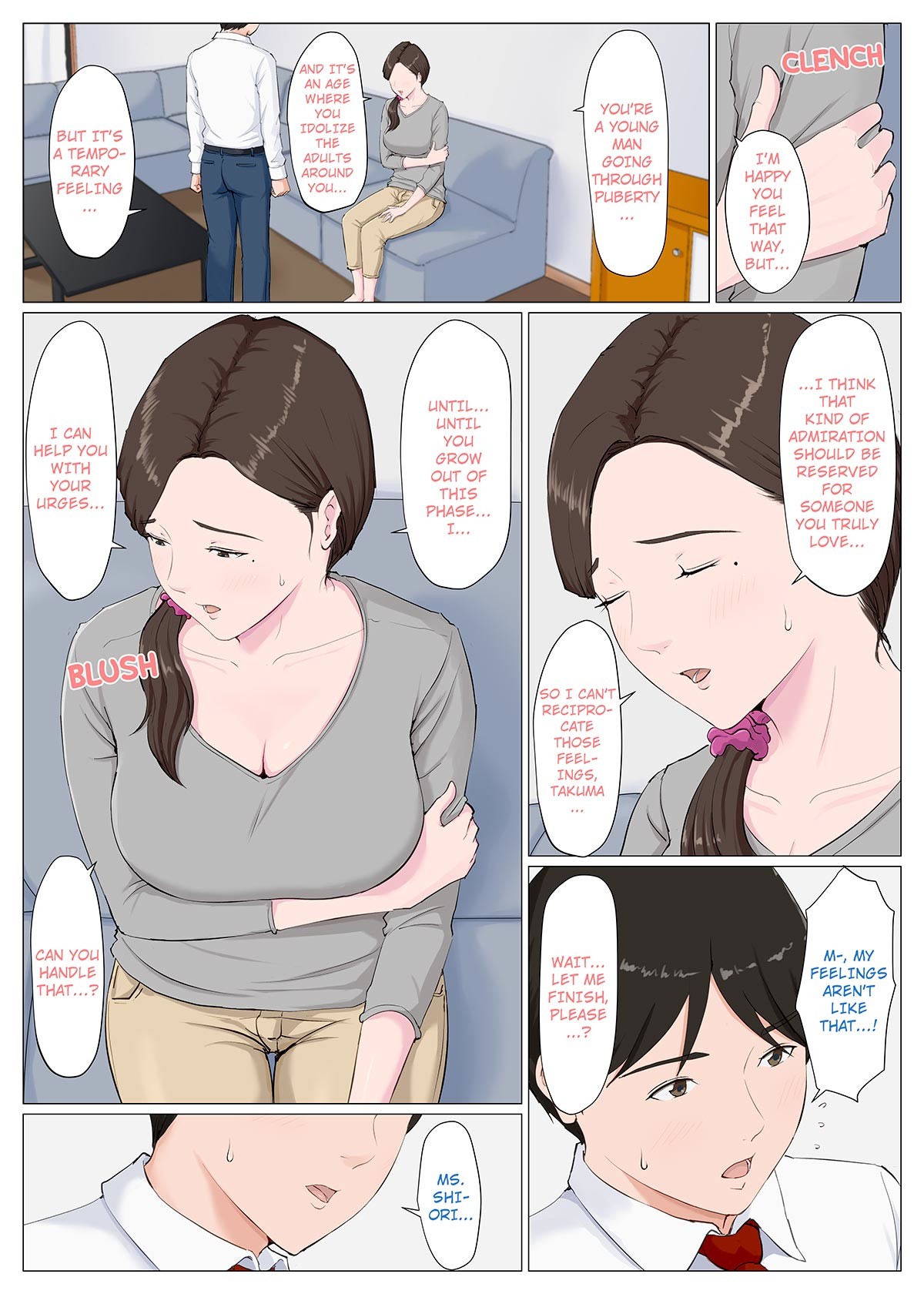 Hentai Manga Comic-A Motherly Woman -First Part--Read-30